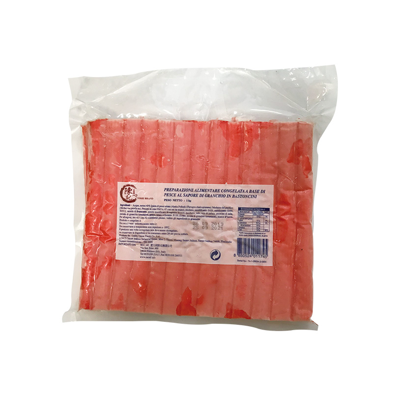 BASTONCINI GRANCHIO CONG.10KG寿司蟹肉